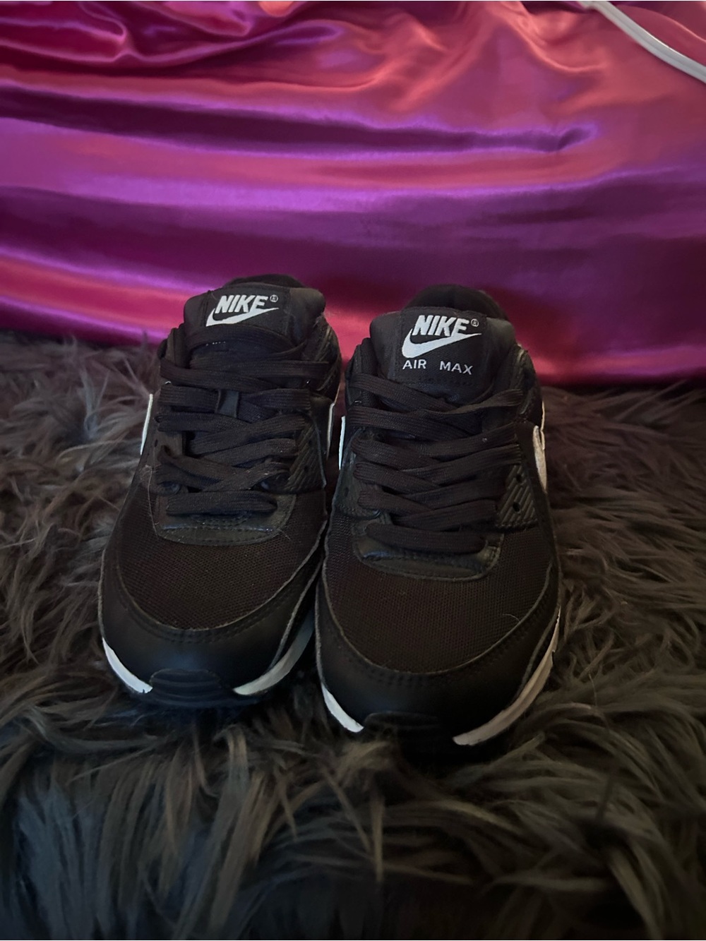 Nike Black & White Air Max Trainers